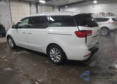 2017 Kia Sedona Ex z USA, uszkodzony, nr VIN KNDMC5C1XH6280139